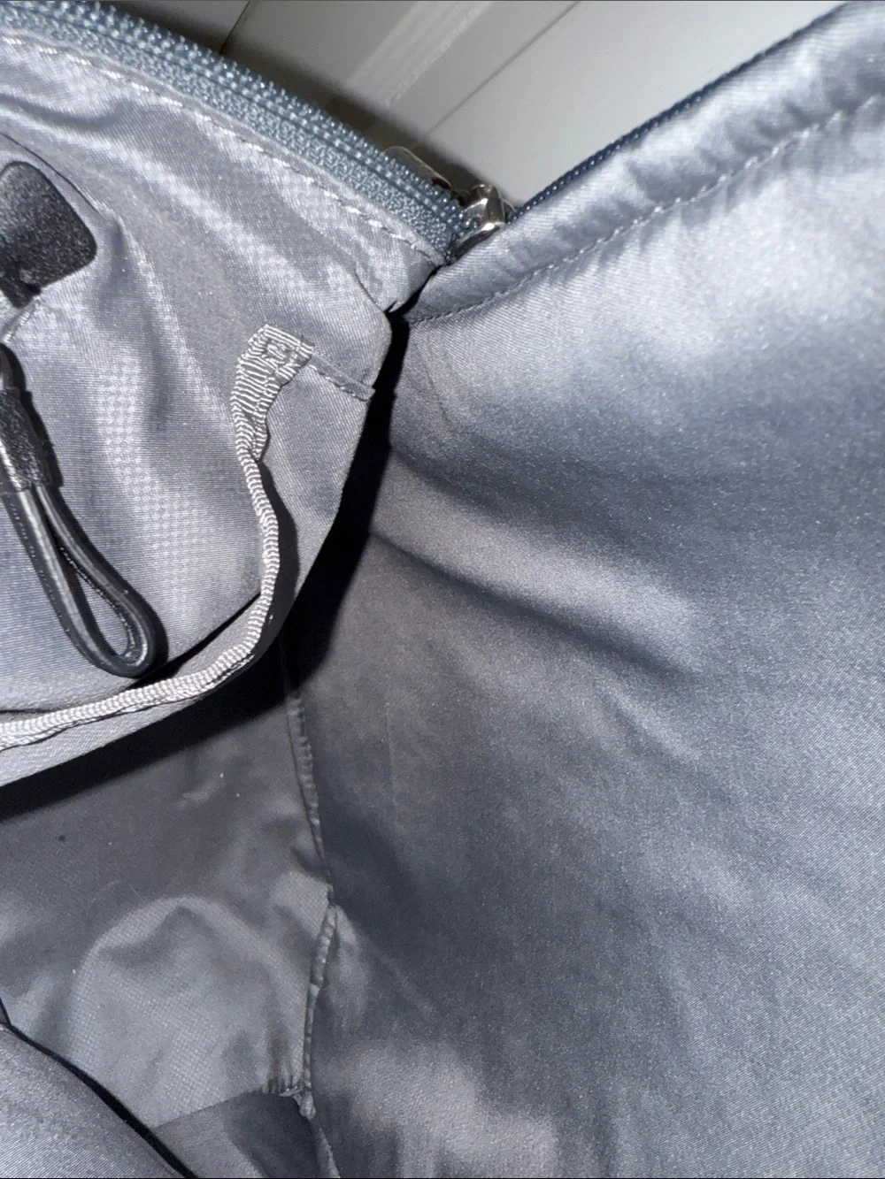 Tumi Gray Nylon Laptop Backpack with Front Pocket